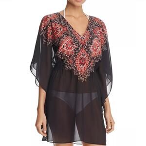 Miraclesuit Mandala Caftan Swim Cover-Up Size Medium